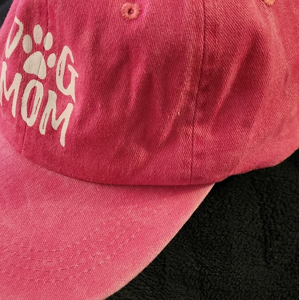 NEW - HAT, BASEBALL CAP - DOG MOM - Picture 5 of 7